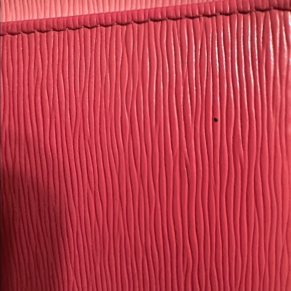 Prada Coral Pink Compact Trifold Wallet - Picture 9 of 14